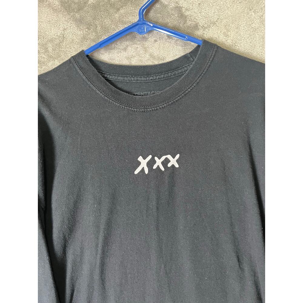 XXXTentacion You Are Not Alone Long‎ Sleeve Graphic T Shirt Black Size Large - Picture 2 of 6